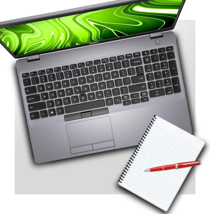 Dell Latitude 5510 zdjęcie produktu widok klawiatury